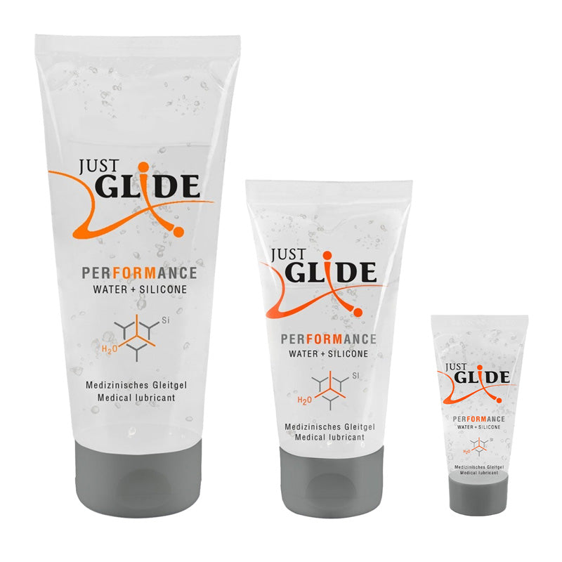 Just Glide Performance Water & Silicone WorldCondoms Just Glide Performance Water & Silicone WorldCondoms