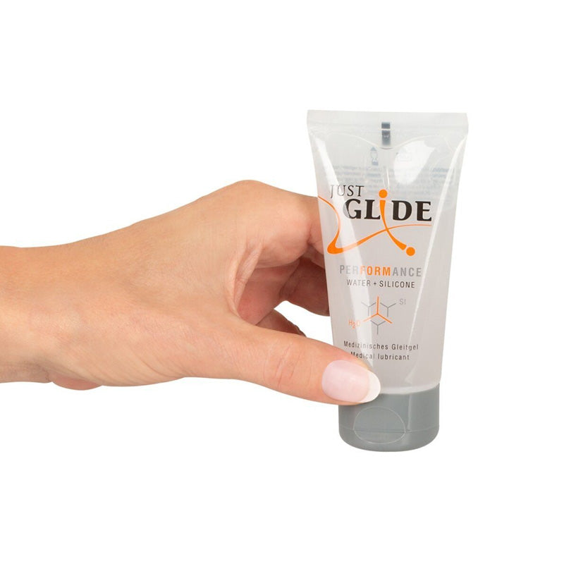 Just Glide Performance Water & Silicone WorldCondoms Just Glide Performance Water & Silicone WorldCondoms