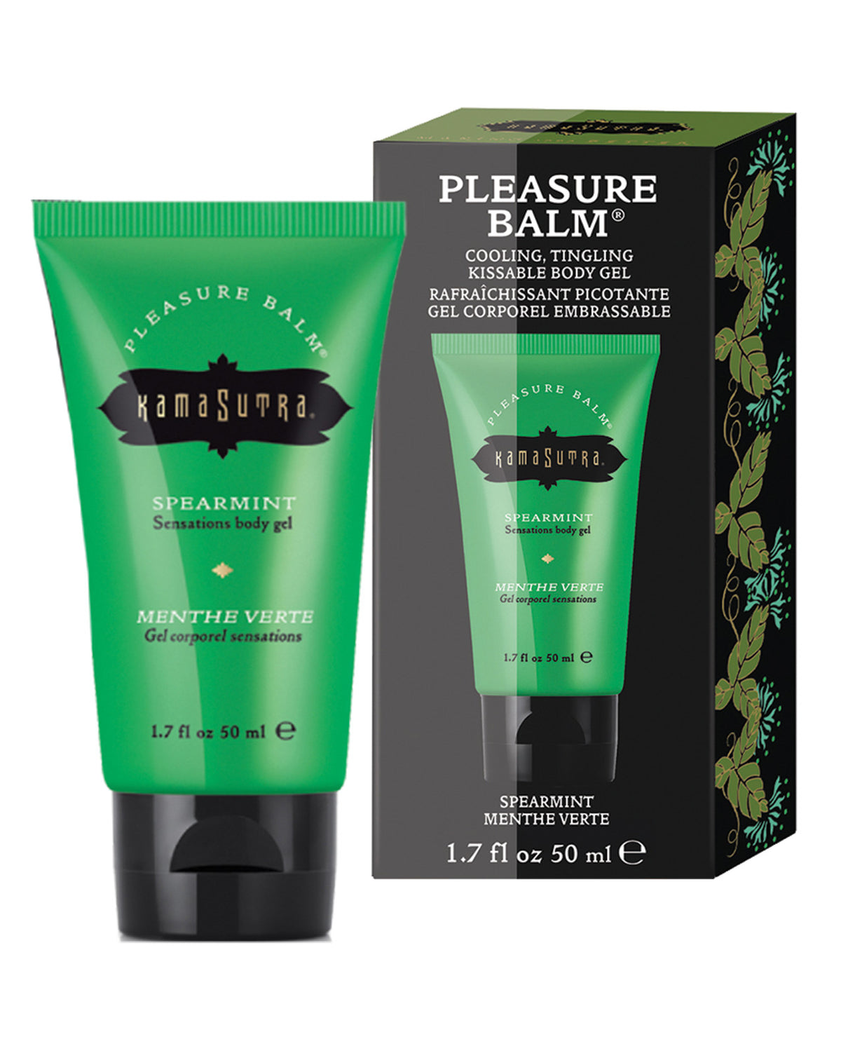 Kama Sutra Pleasure Balm Sensations Spearmint 1.7 fl oz