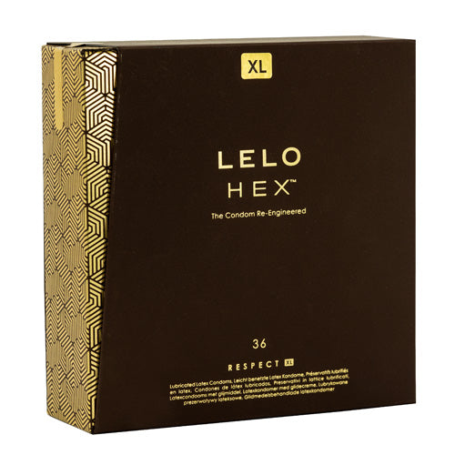 Lelo Hex Respect XL Box 36 Front | WorldCondoms