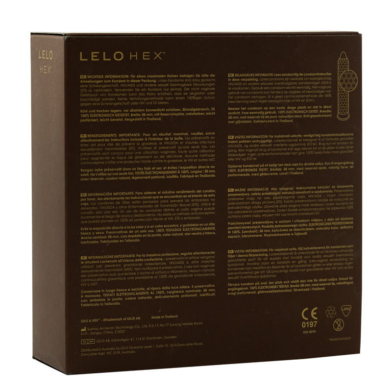 Lelo Hex Respect XL 36 Pack Secondary image