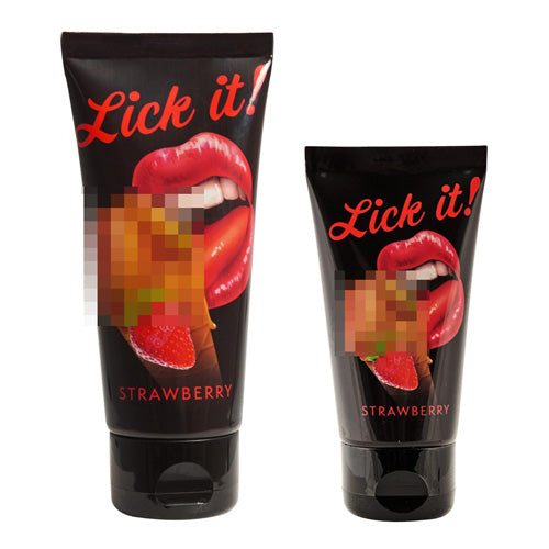 Lick It Strawberry Lubes | WorldCondoms Main image