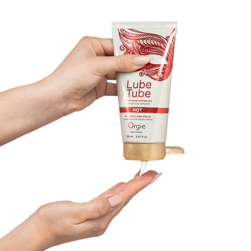 Orgie Lube Tube HOT Gel Íntimo 150ml Imagen secundaria del producto