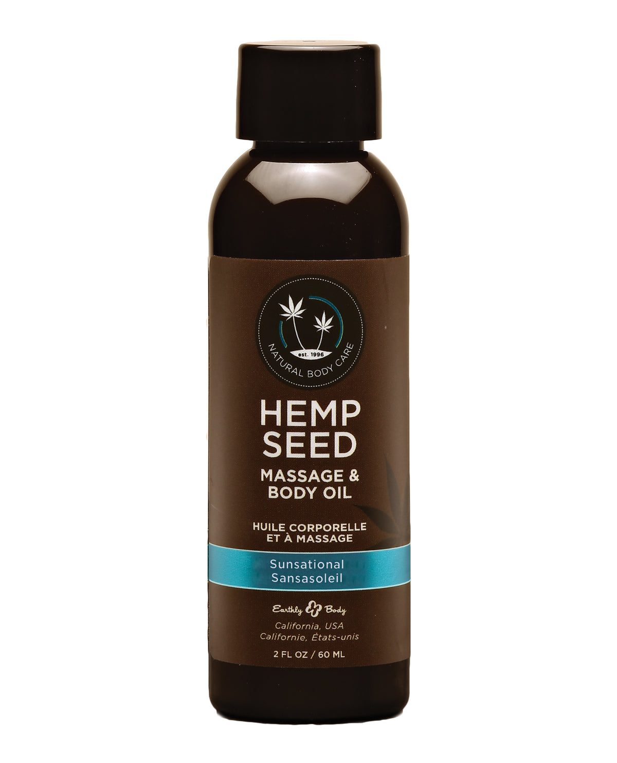 Earthly Body Massage & Body Oil Sunsational 2 fl oz