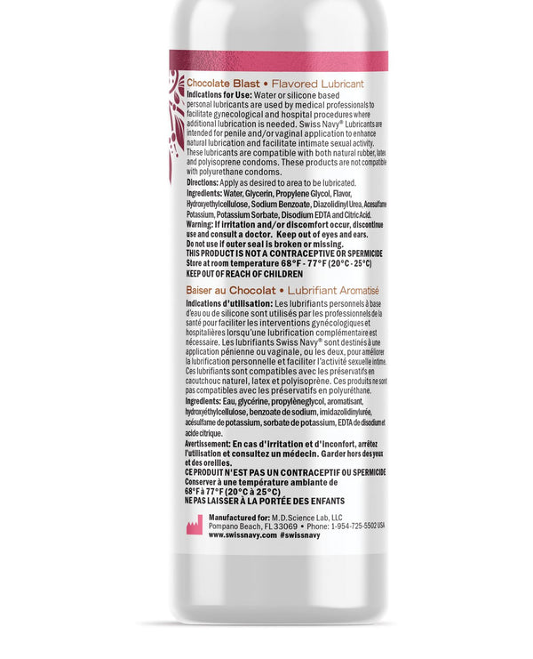 Swiss Navy Desire Chocolate Kiss - 2 oz
