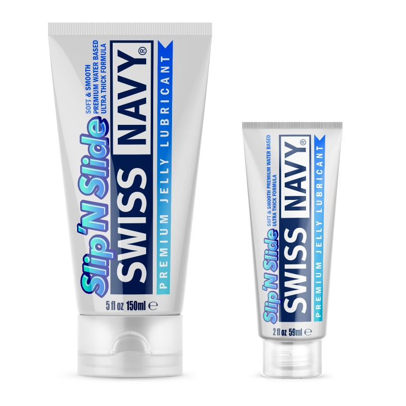 Swiss Navy Slip'N Slide Premium Jelly Lubricant 150 ml and 59 ml