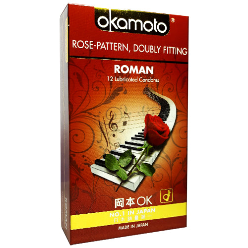 Okamoto Roman Condoms 12 Box ️ World Condoms WorldCondoms