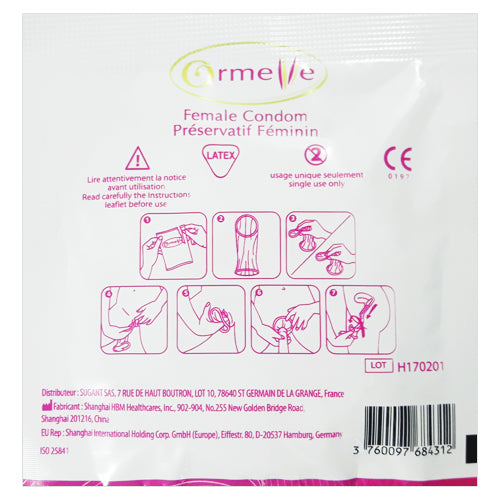 Ormelle Female Condoms 10 Pack Secondary image