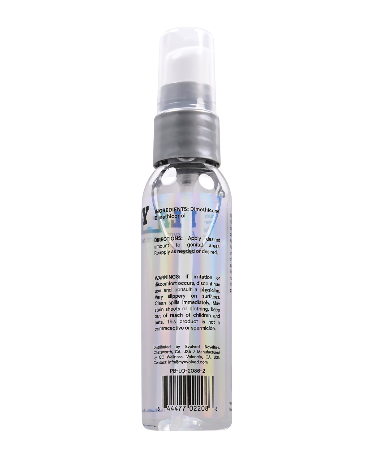 Playboy Pleasure Slick Silicone Lubricant 2 fl oz