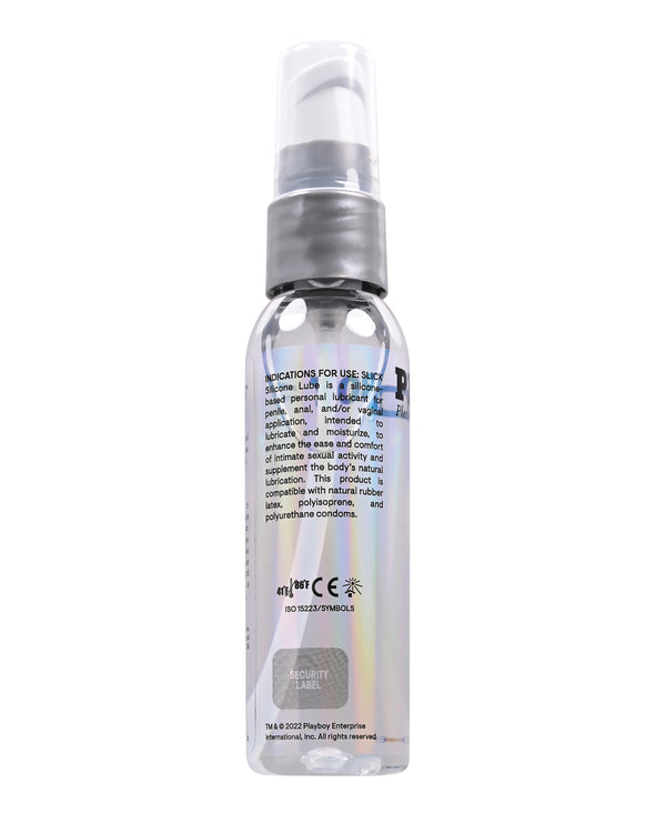 Playboy Pleasure Slick Silicone Lubricant 2 fl oz