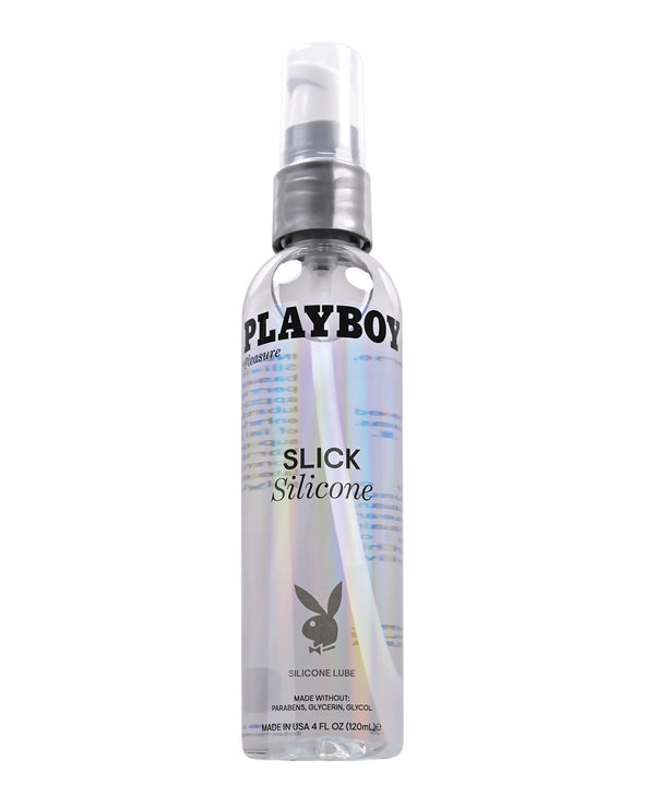Playboy Pleasure Slick Silicone Lubricant 4 fl oz