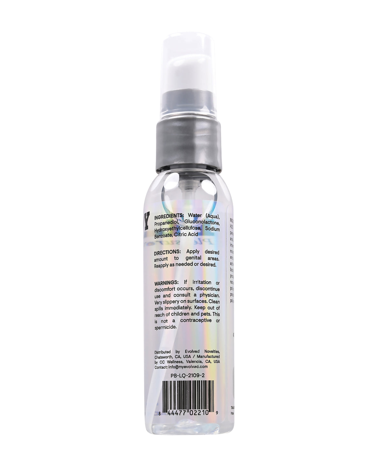 Playboy Pleasure Slick H20 Lubricant 2 fl oz