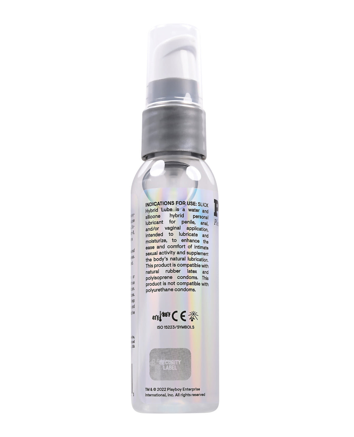 Playboy Pleasure Slick Hybrid Lubricant 2 fl oz