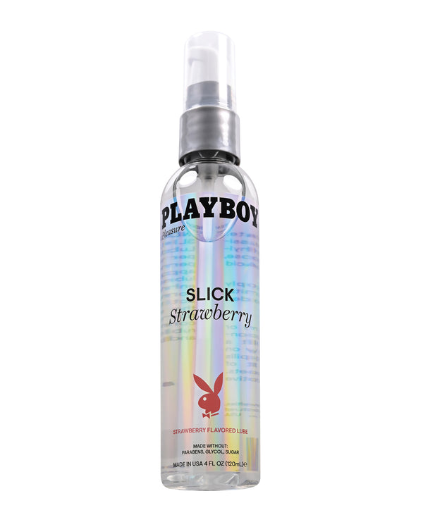 Playboy Pleasure Slick Lubricant Strawberry 4 fl oz