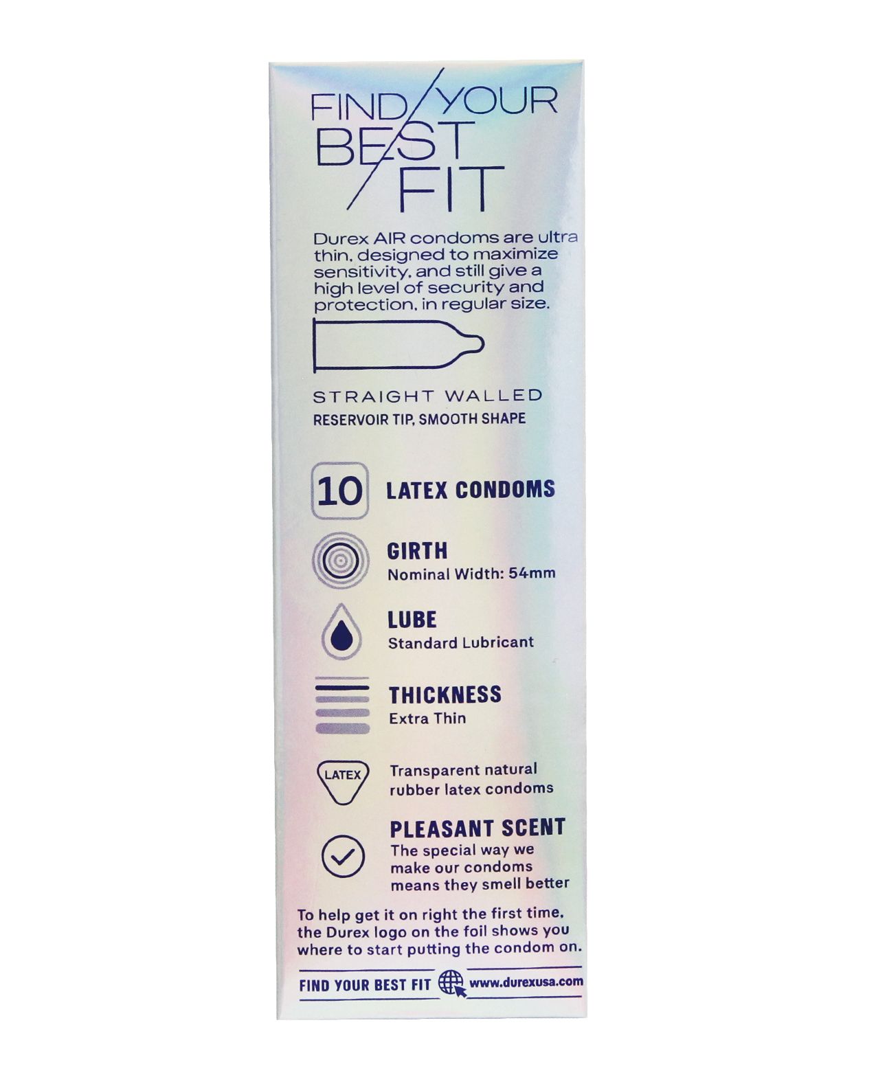 Durex Air 10 Pack Secondary image