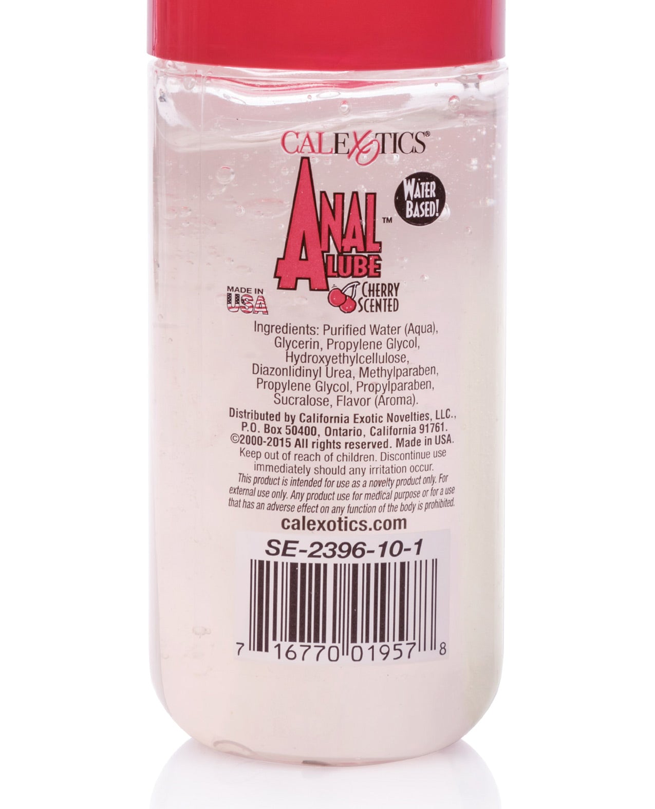 CalExotics Lubricante Anal Aroma Cereza 6fl.oz Imagen secundaria del producto