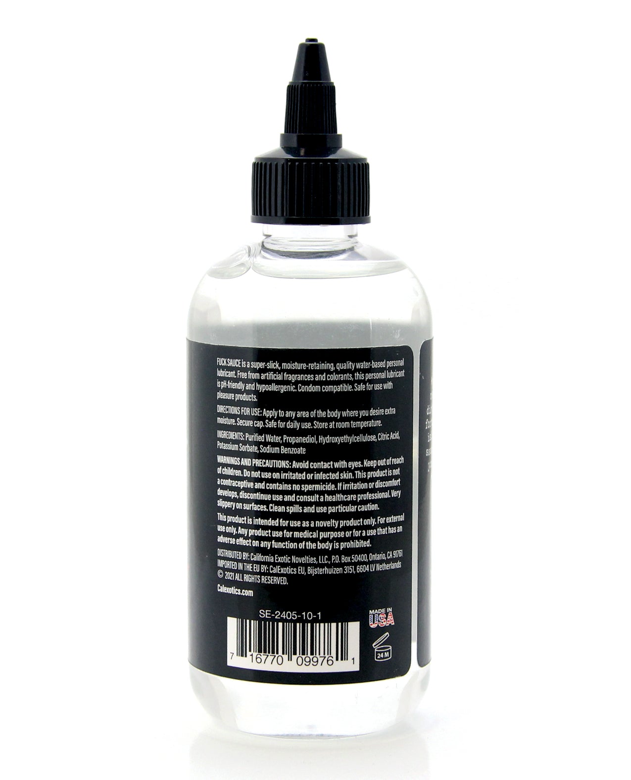 Fuck Sauce Water Based 8 fl oz Secondary image