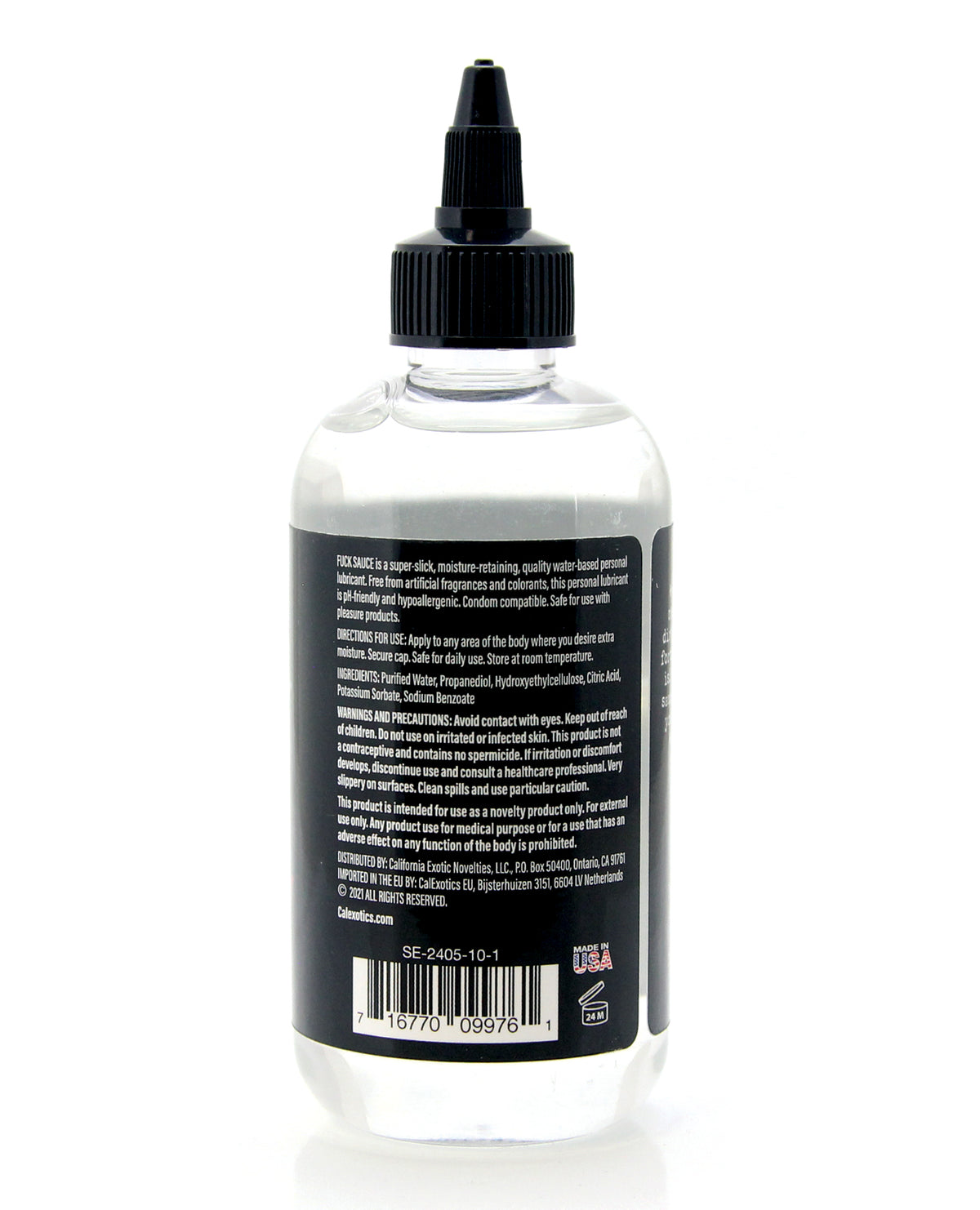 Fuck Sauce Water Based 8 fl oz