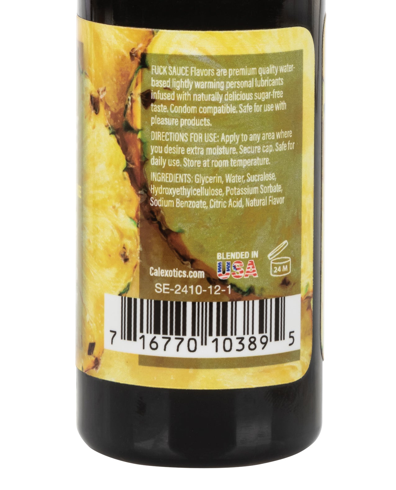Salsa Fuck Piña a base de agua 2 fl oz Imagen secundaria del producto
