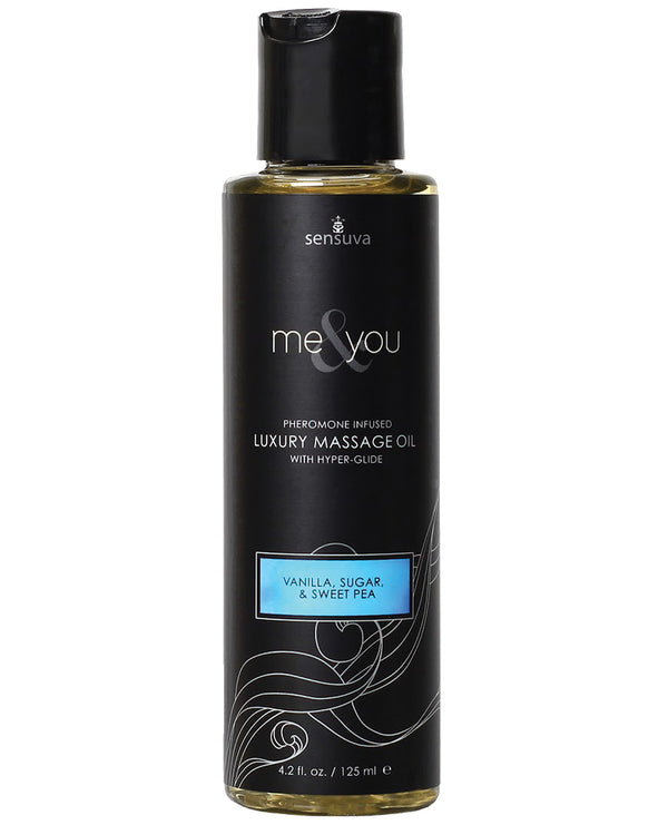 Sensuva ME & YOU Massage Oil Vanilla Sugar Sweet Pea