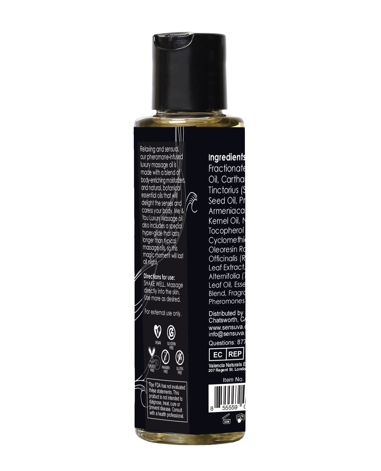 Sensuva ME & YOU Massage Oil Berry Flirty Secondary image