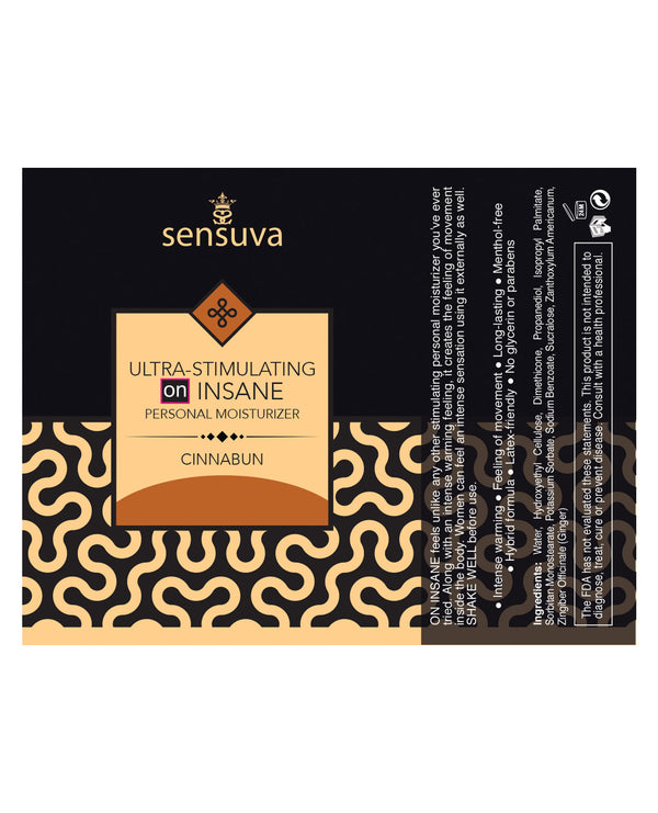 ON Insane ULTRA Stimulating Personal Moisturizer Cinnabun 1.93 fl oz