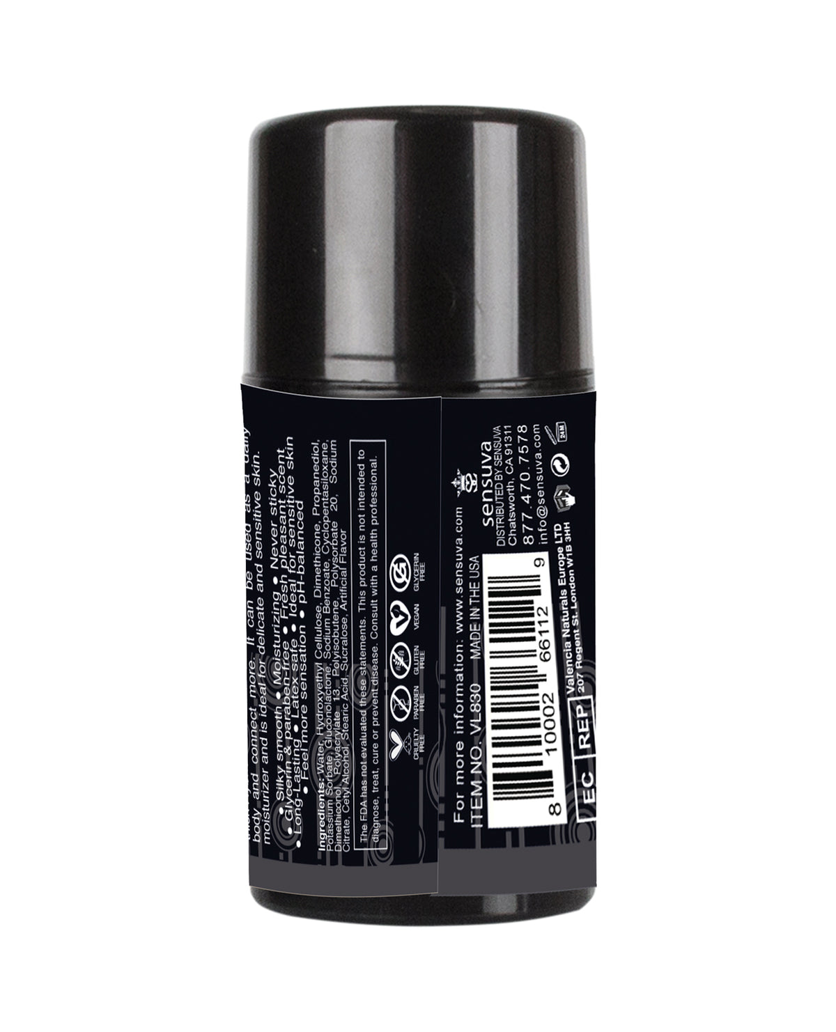 Sensuva ULTRA THICK Hybrid Personal Moisturizer Blueberry Muffin 1.7 fl oz