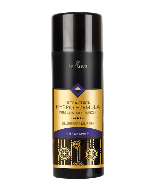 Sensuva ULTRA THICK Hybrid Personal Moisturizer Blueberry Muffin 3.38 fl oz