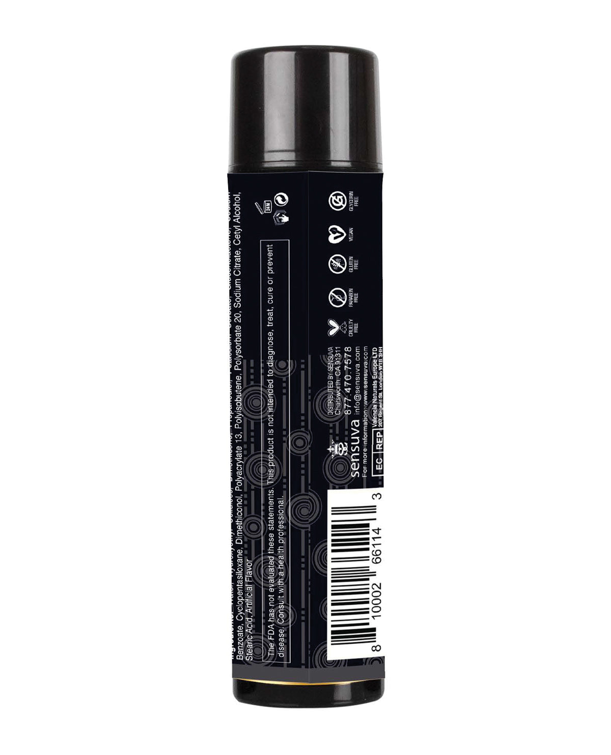 Sensuva ULTRA THICK Hybrid Personal Moisturizer Blueberry Muffin 5.07 fl oz