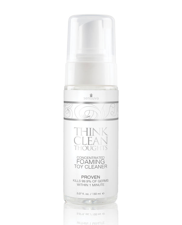 Sensuva Think Clean Thoughts Foaming Toy Cleaner 5.07 fl oz