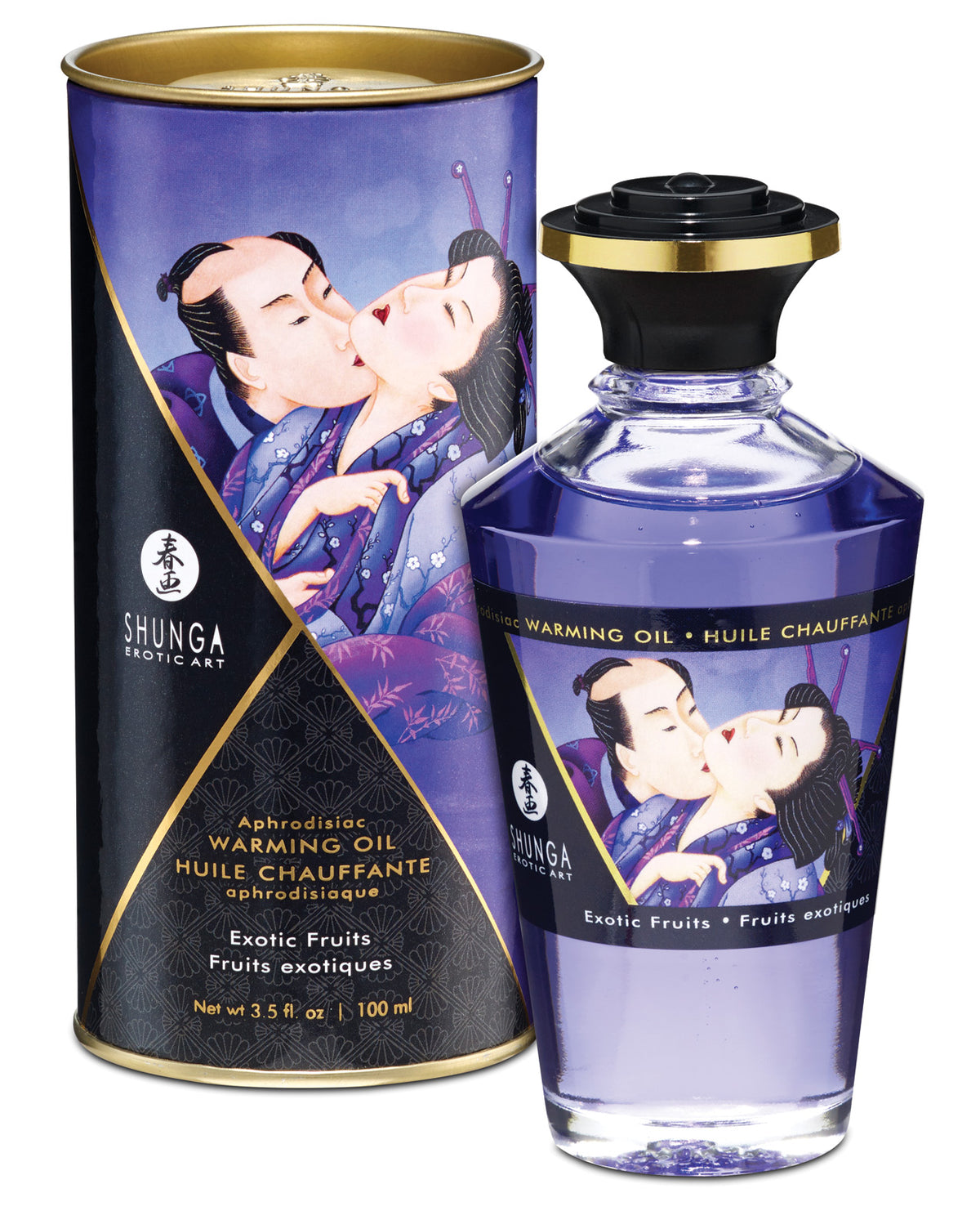 Shunga Warming Oil Exotic Fruits 3.5 fl oz Main image