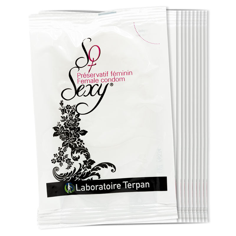 So Sexy Female Condom Pack 10 | WorldCondoms Imagen principal del producto