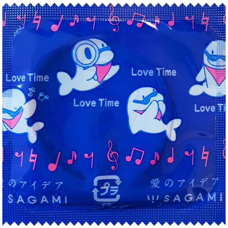 Sagami Love Time Thin 0.04mm Pink Color Condoms Imagen principal del producto