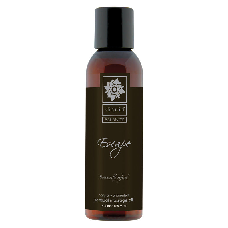 Sliquid Balance Escape Massage Oil 125ml | WorldCondoms