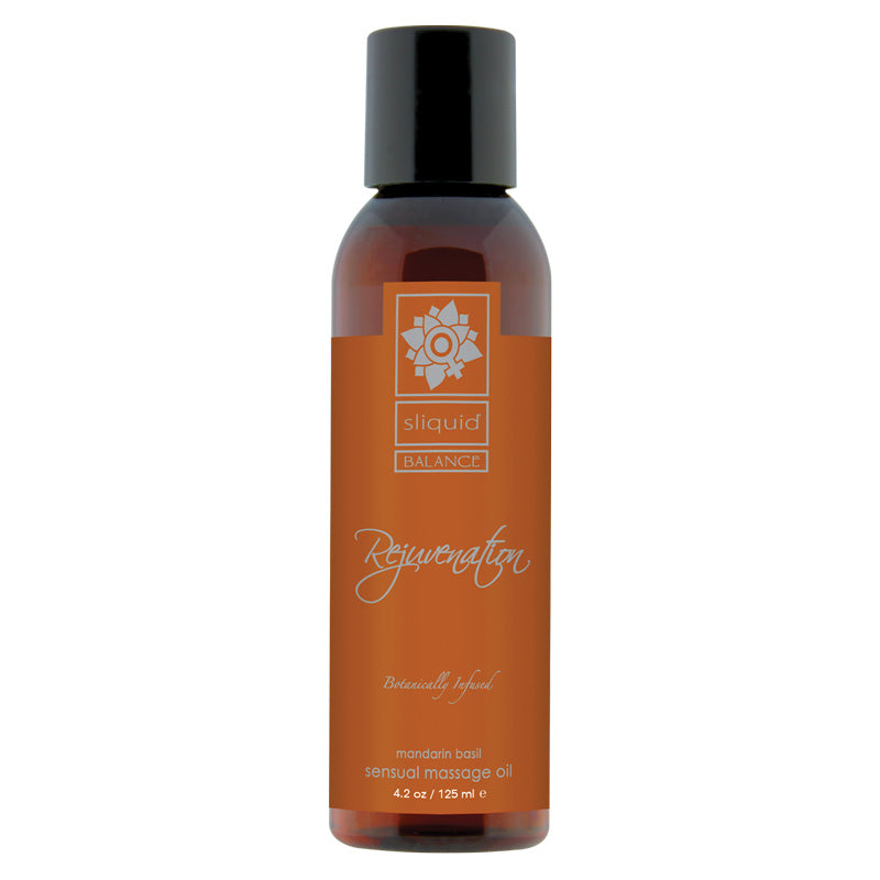 Sliquid Balance Rejuvenate Massage Oil 125ml | WorldCondoms