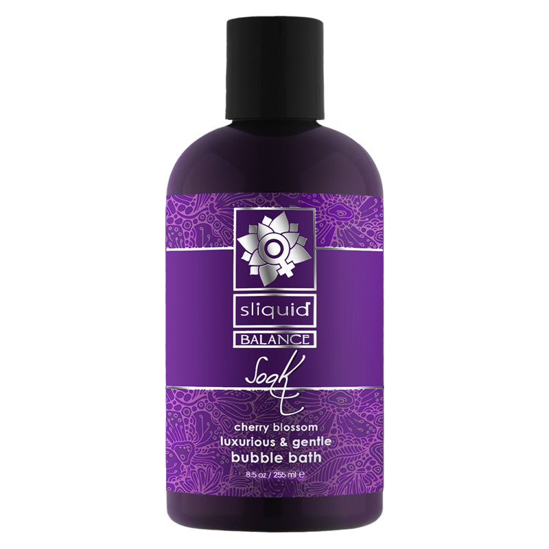 Sliquid Balance Soak Cherry Blossom 255ml | WorldCondoms