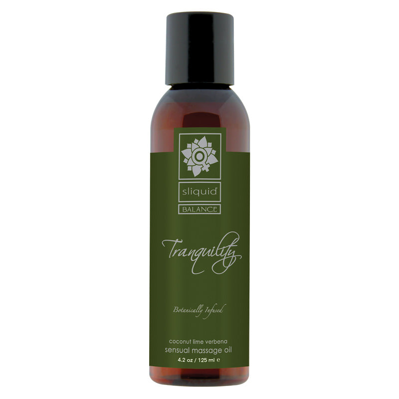 Sliquid Balance Tranquility Massage Oil 125ml | WorldCondoms