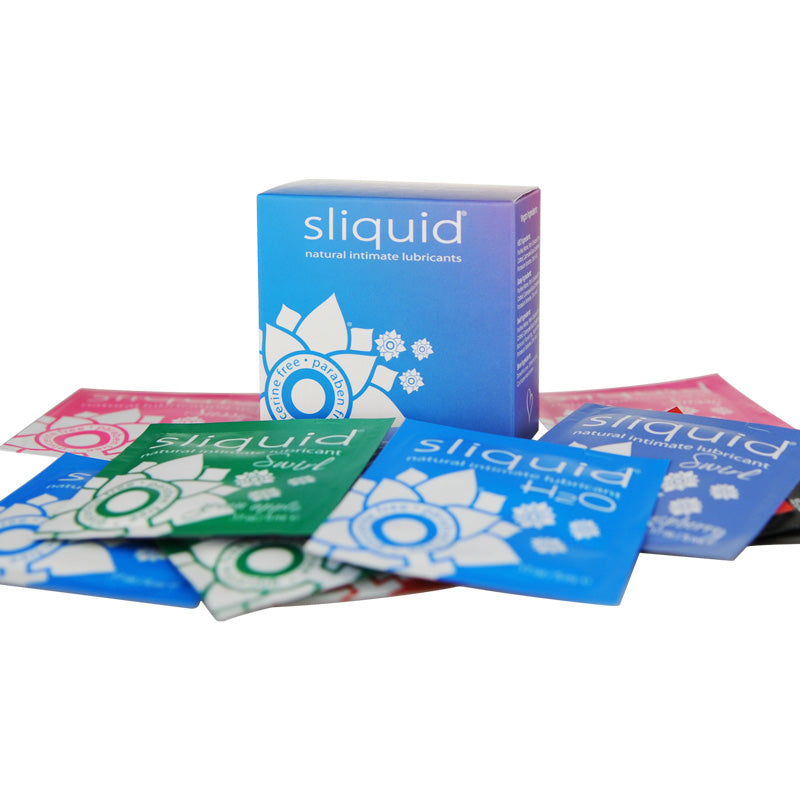 Sliquid Naturals Lube Cube Pillow Pack 12 | WorldCondoms