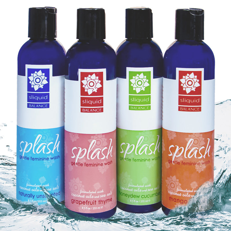 Sliquid Splash Feminine Wash Honeydew Cucumber 255ml | WorldCondoms