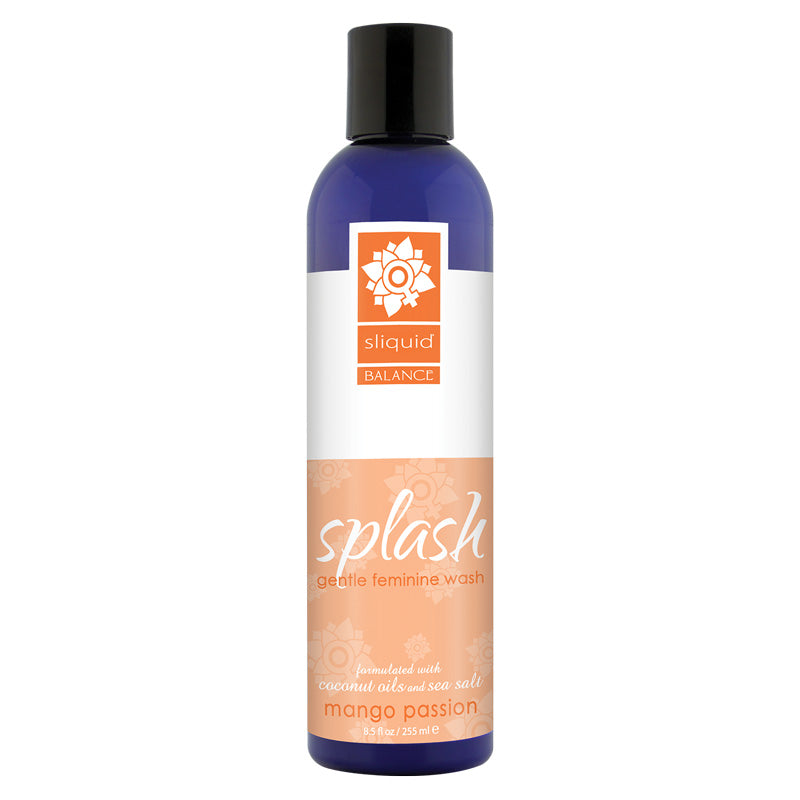 Sliquid Splash Feminine Wash Mango Passion 255ml | WorldCondoms