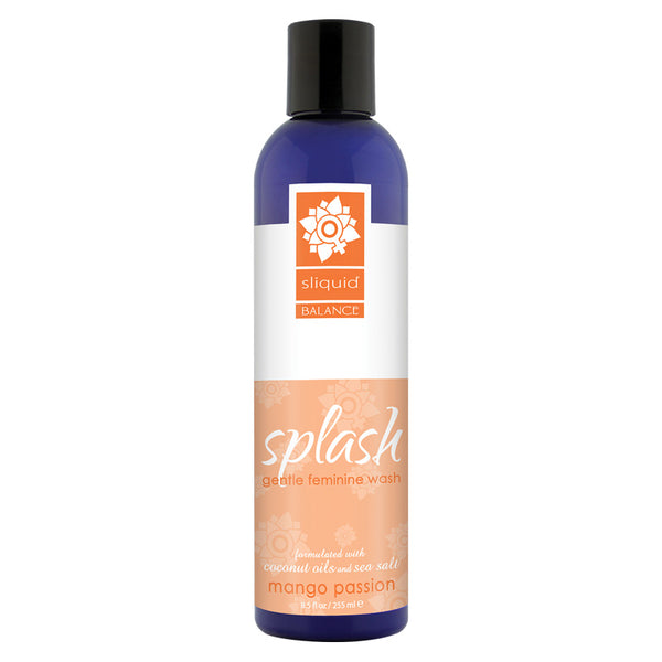 Sliquid Splash Feminine Wash Mango Passion 255ml | WorldCondoms