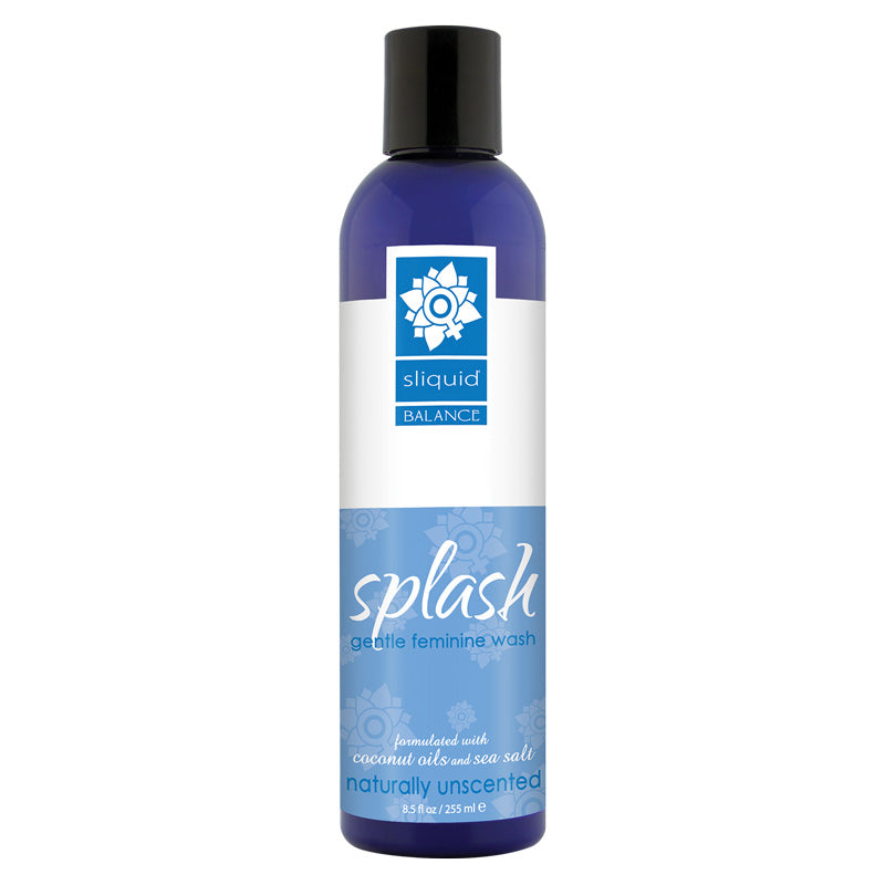 Sliquid Splash Feminine Wash Unscented 255ml  | WorldCondoms