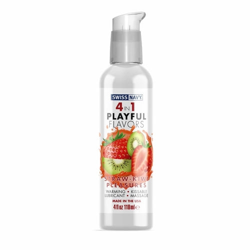 Swiss Navy 4in1 Straw-Kiwi Pleasures Secondary image