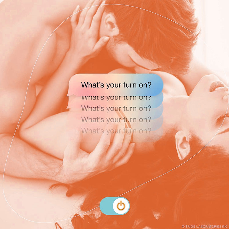 What's your turn on? couple in bed kissing each other
