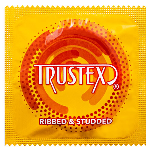 Trustex Ribbed & Studded  Condoms | WorldCondoms