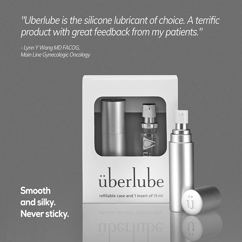 uberlube personal lubricant Joanna Lumley main image 0