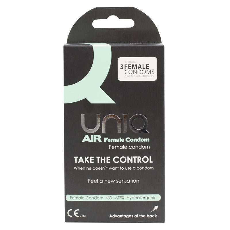 Uniq Air Female Condoms Box 3 | WorldCondoms