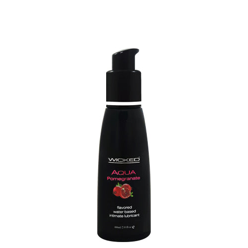 Wicked Aqua Pomegranate lubricant 60ml