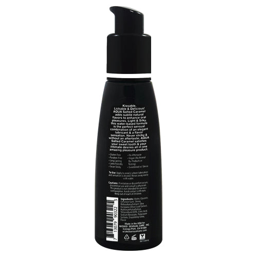 Wicked Aqua Salted Caramel 60ml back
