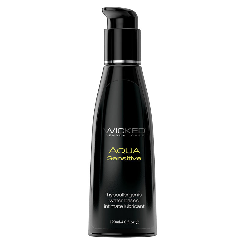 Wicked Sensual Care Aqua Sensitive hypoallergenic water based intimate lubricant 120ml